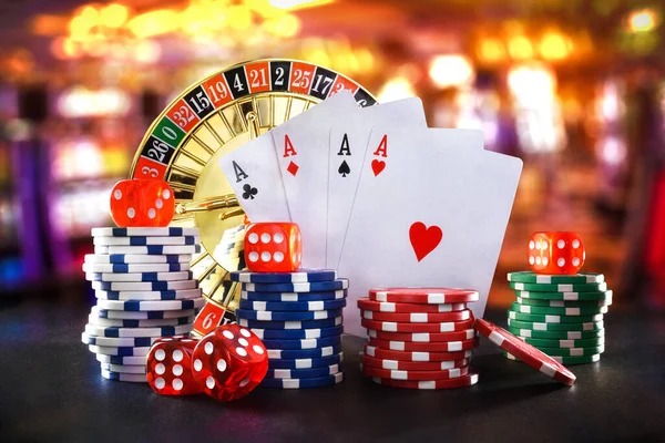 Live blackjack table at The Dog House with dealer and betting interface